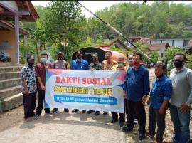 Nyawiji Migunani Mring Sesami, SMK N 1 Tepus Baksos di Klumpit