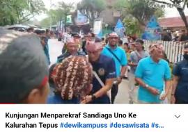 Video Kunjungan Menparekraf Sandiaga Uno