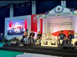 Talkshow Dewi Kampus di ASEAN TOURISM FORUM 2023