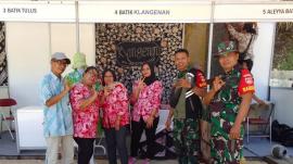 Satu Lagi Batik Klangenan UMKM Unggulan Kalurahan Tepus Tampil Dalam Acara Batik Fashion Beach