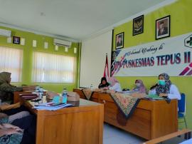 Rakor Kader Kesehatan Di Puskesmas Tepus II