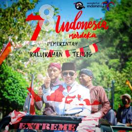 Selamat Hari Ulang Tahun Kemerdekaan Republik Indonesia Ke 78