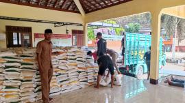 Kalurahan Tepus Menerima Bantuan Beras Cadangan Pangan Pemerintah (CPP)