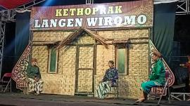 Seni Kethoprak Langen Wiromo Sebagai Pembuka Event Gelar Budaya Tepus