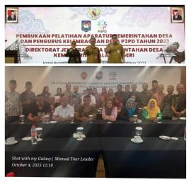 Pelatihan Aparatur Desa P3PD Kemendagri Kelompok 3 Di DIY, Program Nasional 