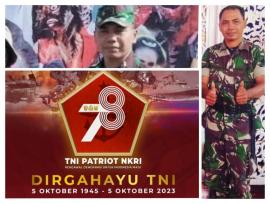 Selamat Memperingati HUT TNI ke-78 : Babinsa Kalurahan Tepus (Bapak Subaryanto)