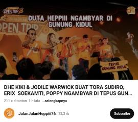 Tora Sudiro, Poppy Sovia, dan Erick Soekamti Trip Paket Full-Day Dewi Kampus, Kini Tayang Di YouTube