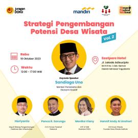 Desa Wisata Tepus Ikuti Workshop Strategi Pengembangan Potensi Desa Wisata