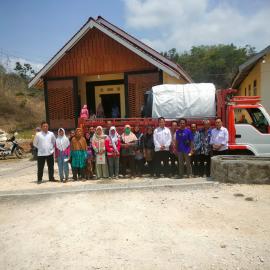 Pemerintah Kalurahan Tepus Salurkan Bantuan Water Torn kepada 20 Keluarga Tidak Mampu