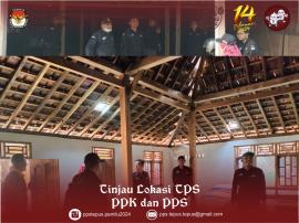 Tinjau Lokasi TPS Oleh PPK dan PPS - Pemilu Serentak Tahun 2024