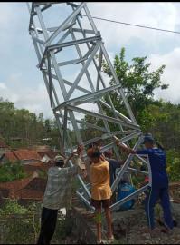 Pembangunan Menara Masjid Darussalam Pacungan - Sarana Pendukung Keagamaan