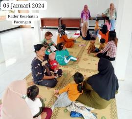 SARANA DAN PRASARANA POSYANDU PACUNGAN - 05 JANUARI 2024