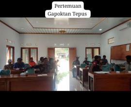 Pertemuan Gapoktan Kalurahan Tepus - Upaya Ketahanan Pangan 