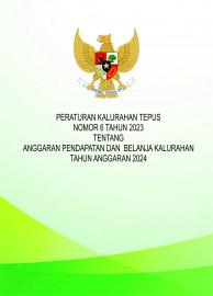 Peraturan Kalurahan Tepus Nomor 6 Tahun 2023 tentang APBKal Tahun Anggaran 2024