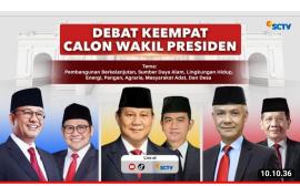 Debat Calon Wakil Presiden 2024: Membahas Rencana dan Visi Misi