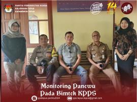 Monitoring Panewu Tepus Pada Acara Bimtek KPPS 2024