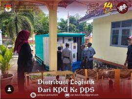 Distribusi Logistik Dari KPU Ke PPS Kalurahan Tepus - Pemilu Tahun 2024