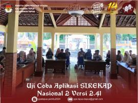 Ujicoba Aplikasi SIREKAP Nasional 2