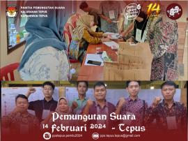 14 Februari 2024 - Sejarah Tepus Dalam Pesta Demokrasi Pemilu Presiden dan Legislatif 