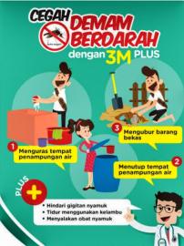 Gerakan 3M Plus (Menguras, Menutup, Mengubur) : Kegiatan Plus-nya Apa Saja?