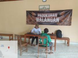 Penarikan PBB Tahun 2024 di Padukuhan Walangan dan Dongsari Kalurahan Tepus 