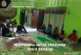 Rapat Pembubaran Panitia (Induk) Rasul Tepus Bersama Tokoh Masyarakat dan Sesepuh