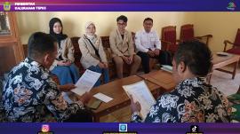 Koordinasi Awal Bersama Lurah dan Ketua Dewi Kampus Terkait Agenda KKN Dari UGM Yogyakarta 