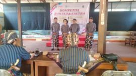 Raih Peringkat II Terbaik Kategori Pasrah : Lomba Bahasa dan Sastra Kabupaten Gunungkidul 