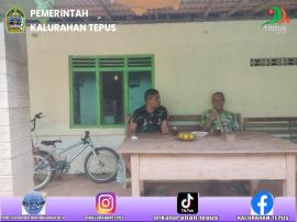 Panewu Tepus Sambangi Warga untuk Monitoring Program dan Aspirasi - Kalurahan Tepus 