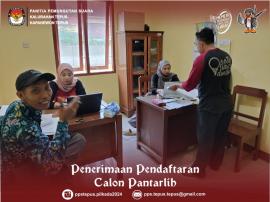 Penerimaan Pendaftaran Calon Pantarlih Berlangsung Antusias - Pojok Pilkada 2024