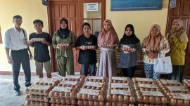 Penyaluran Dua Telur Sehari Tahap 5 Tahun 2024 - PLKB Kapanewon Tepus Tekankan Tepat Sasaran