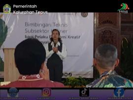 Bimbingan Teknis Subsektor Kuliner bagi Pelaku Ekonomi Kreatif di Kawasan Keraton Yogyakarta