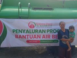 Penyaluran Bantuan Air Bersih dari Goedang Zakat, Yogyakarta