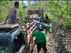 Gotong Royong Warga Padukuhan Trosari I