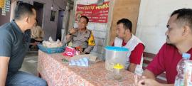 Lurah Tepus Pantau Pos Pengamanan Lebaran di Pantai Indrayanti
