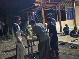 Memeriahkan HUT Kalurahan Tepus ke-77, Karang Taruna Padukuhan Walangan Siapkan Gunungan