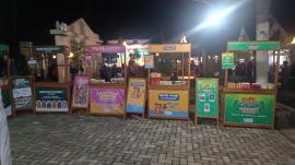 PULUHAN STAND UMKM SEMARAKKAN PEMBUKAAN FESTIVAL KESENIAN TEPUS YOGYASAKA KE-6