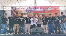 Lurah Tepus Hadiri Syawalan Komunitas Jip Pantai Selatan Gunungkidul yang Dihadiri Oleh Bupati GK