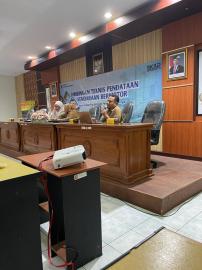 Lurah Tepus Hadiri Bimbingan Teknis Pendataan Kendaraan Bermotor