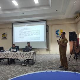 Lurah Tepus Paparkan Rencana Kegiatan Berketahanan Iklim di Hari Terakhir Pelatihan Keuangan Desa