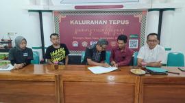 Penandatanganan Akta Notaris Pendirian Koperasi Desa Merah Putih Kalurahan Tepus