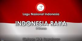 Tentang Lagu Indonesia Raya 3 Stanza 