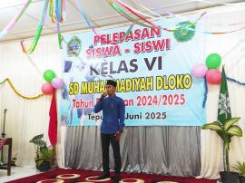 Pelepasan Siswa SD Muhammadiyah Dloko Tahun 2025 Berlangsung Khidmat