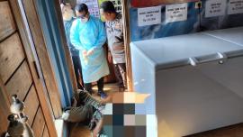 GEGER PENEMUAN MAYAT DI PADUKUHAN JERUK, SEORANG PENJUAL FROZEN FOOD DITEMUKAN MENINGGAL