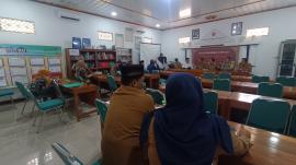 Rakor Pamong Kalurahan Tepus Diawali Ngaji Bersama Petugas KUA Kapanewon Tepus