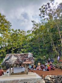 Kalurahan Tepus Gelar Tradisi Nyadran Petilasan Mbah Karang