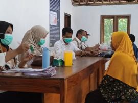 PUSLING di Blekonang III, Masyarakat Antusias Ikuti Pemeriksaan Kesehatan