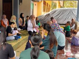 Posyandu Nyawiji Sehati Padukuhan Ngasem Gelar Pemeriksaan Kesehatan Rutin