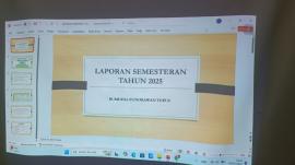Bumdesa Punokawan Tepus Paparkan Laporan Semesteran Tahun 2025