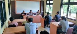 Koordinasi Garda Kampus dan Polsek Tepus untuk Kegiatan Rasul Tepus 2025